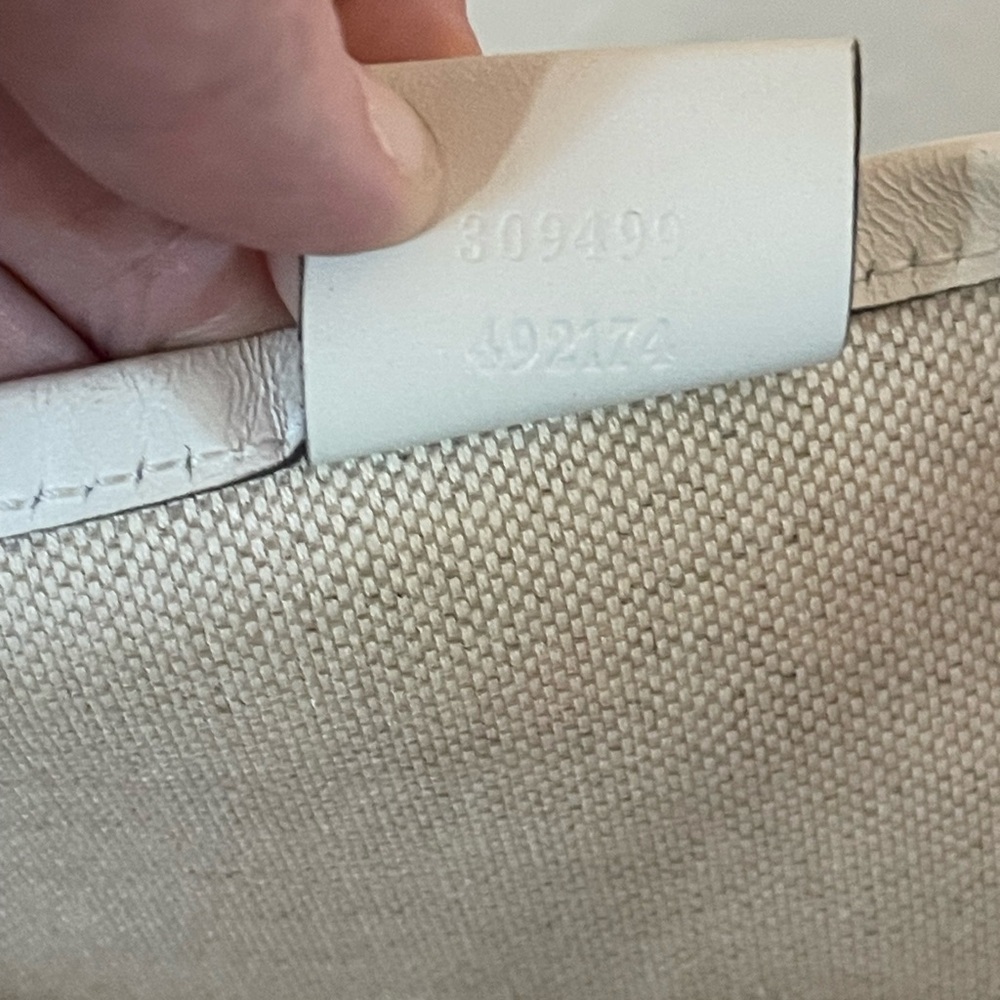 Gucci White Tote with Multicolor Stars - Picture 5 of 12